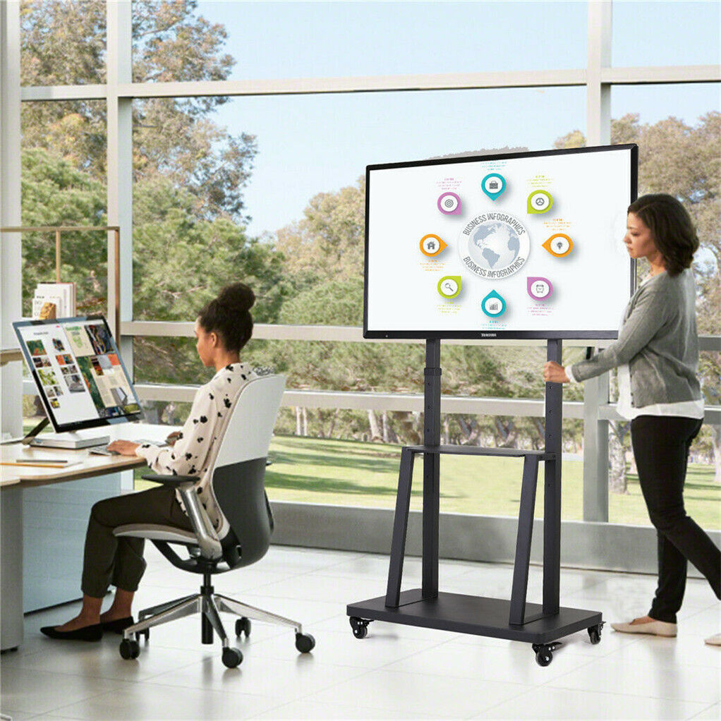 VESA 32"- 80" screens Load 176lb Floor TV Stand