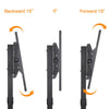 Plasma Portable TV Mobile Floor Stand Moving Cart  32