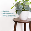 Wood Stool End Side Table