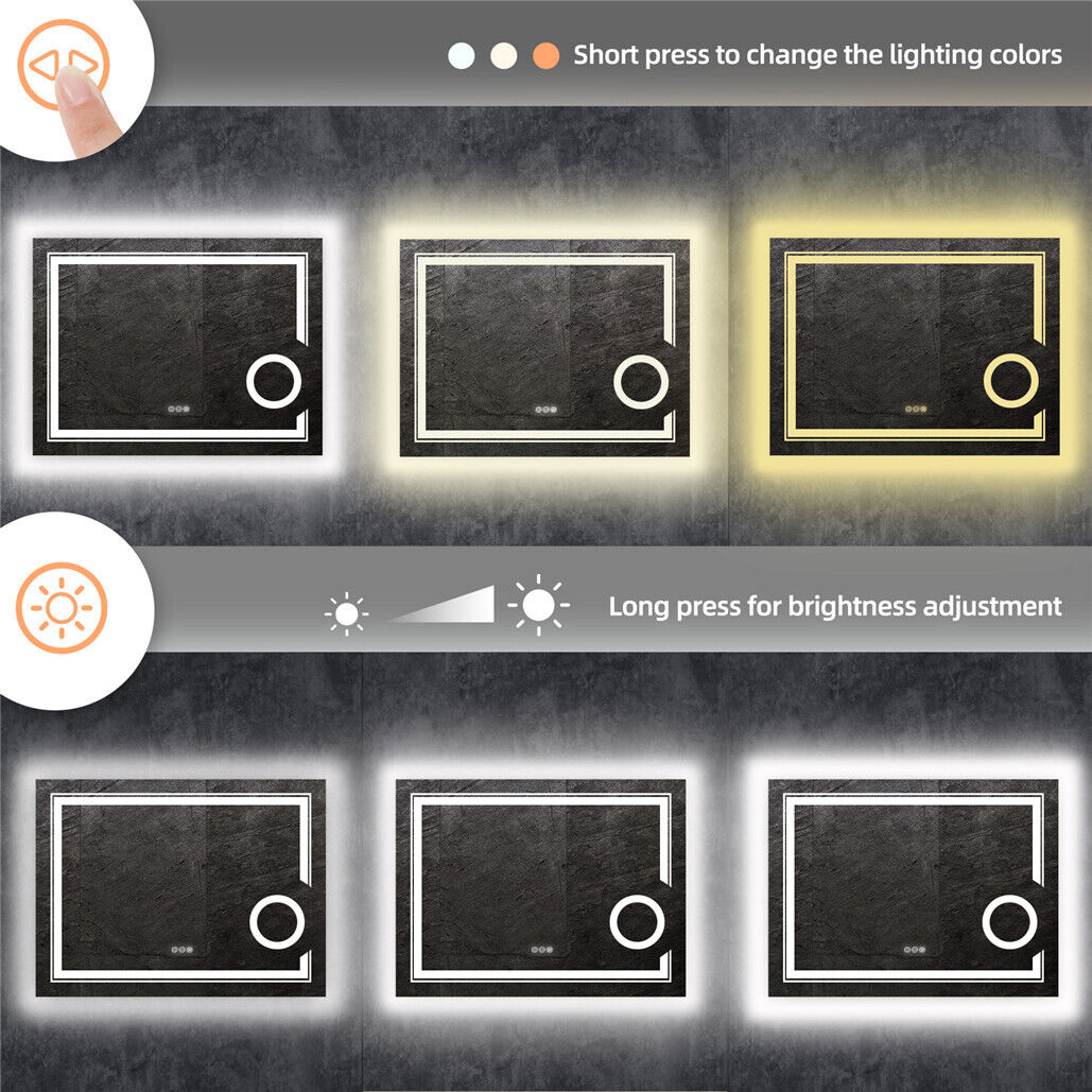 Anti-fog LED Bathroom Vanity Mirror