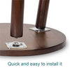 Wood Stool End Side Table