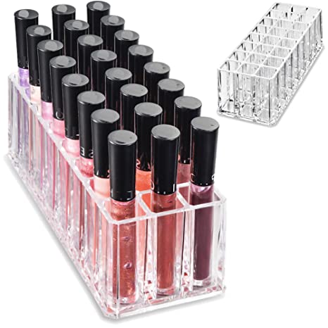 Acrylic Makeup Brush & Lipstick Holder