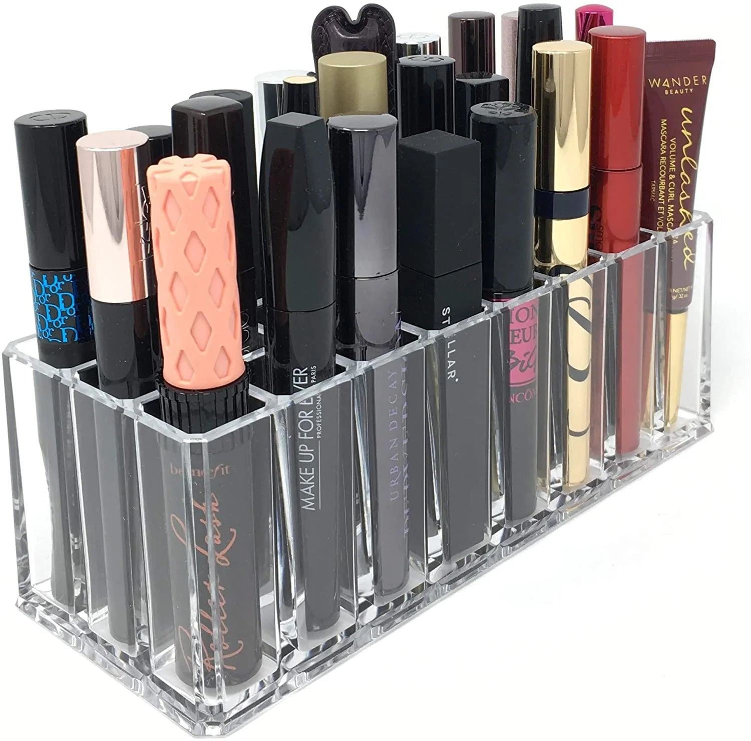 Acrylic Makeup Brush & Lipstick Holder