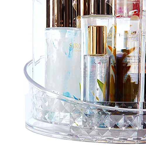 Large 360 degrees rotating makeup organiser