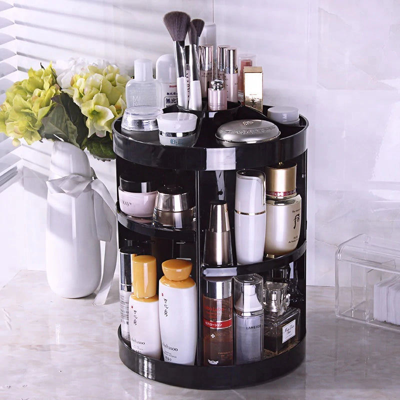 360° Rotating Makeup Organiser Cosmetic Holder