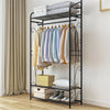 Garment Hanging Display Stand & Shoe Storage Shelf