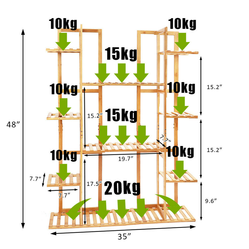 17-Pot Vertically Plant Stand